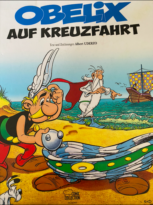 Obelix auf Kreuzfahrt